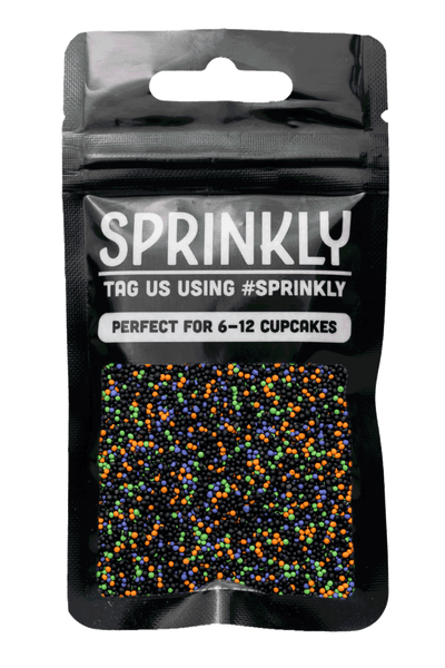 100's & 1000's - Halloween Mix Sprinkles SPRINKLY 30g Sample Packet 