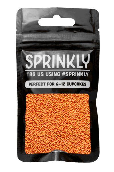 100's & 1000's - Orange Sprinkles SPRINKLY 30g Sample Packet 