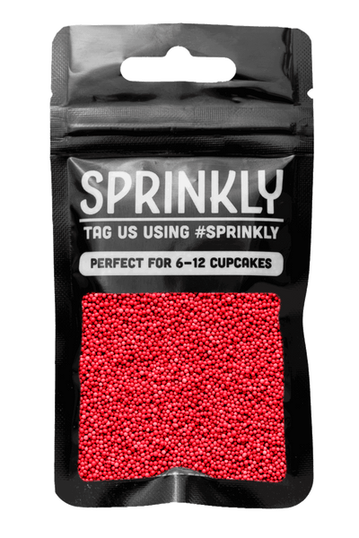 100's & 1000's - Red Sprinkles SPRINKLY 30g Sample Packet 