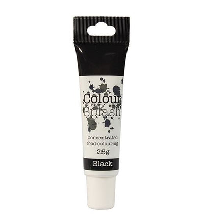 Black Colour Splash Gel 25g Food Colouring Colour Splash