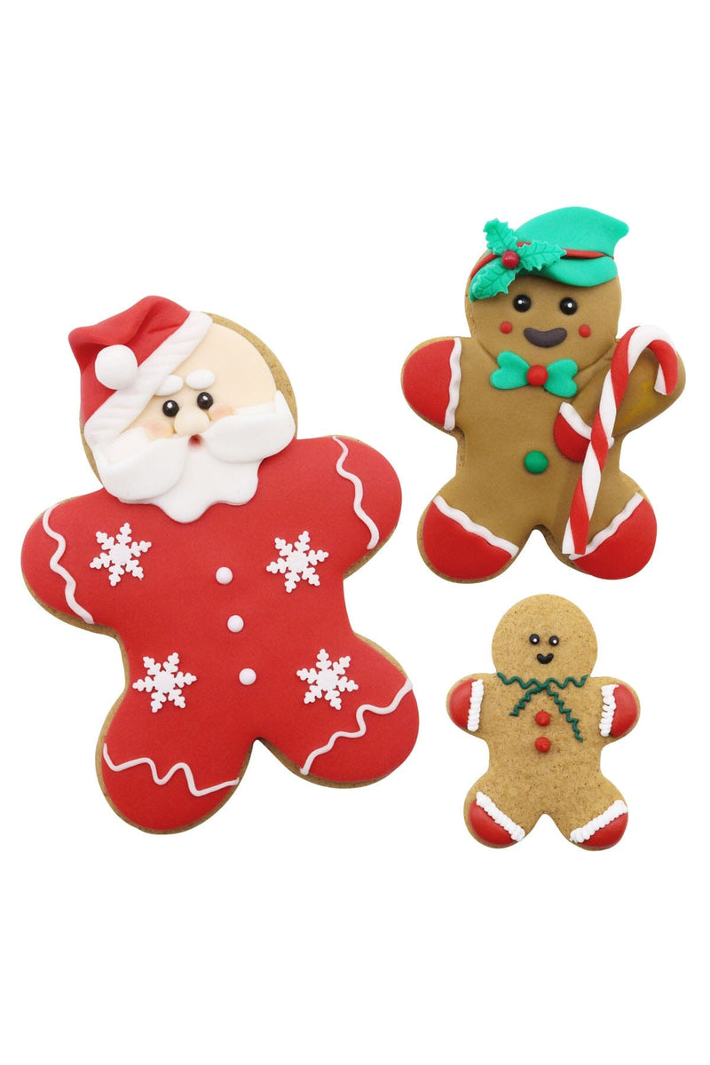 Christmas Cookie Cutter Set of 3 - Gingerbread Man PME 