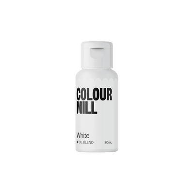 Colour Mill - Oil Based Food Colouring - 20ml Food Colouring Colour Mill White 