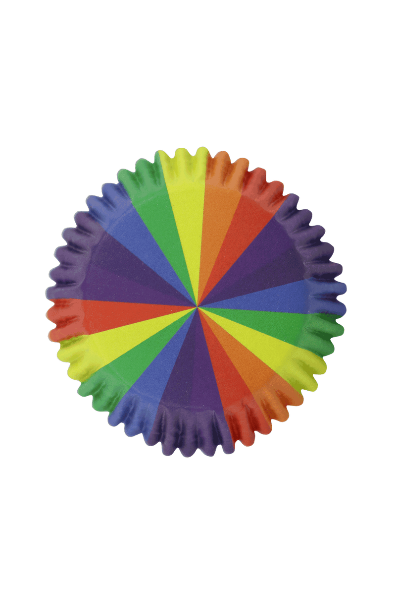 Cupcake Cases - Rainbow - 30 Pack Cupcake Cases PME 