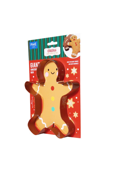 Giant Christmas Cookie Cutter - Gingerbread Man (18cm / 7inch) PME 