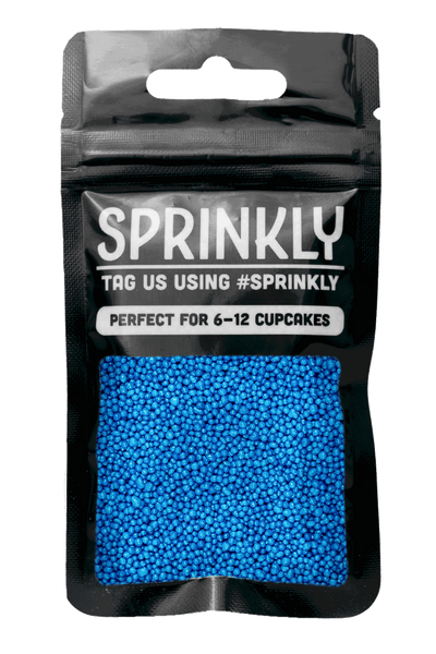 Glimmer 100's & 1000's - Blue (No E171) Sprinkles SPRINKLY