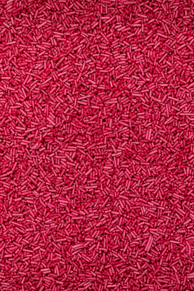 Glimmer Strands - Deep Pink (No E171) Sprinkles SPRINKLY