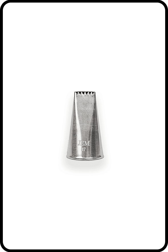 JEM Nozzle - Smooth / Ribbed Basketweave Nozzle 