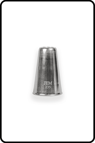 JEM - Piping Nozzle - #235 Large Hair/Grass (Plain) Piping Nozzle JEM