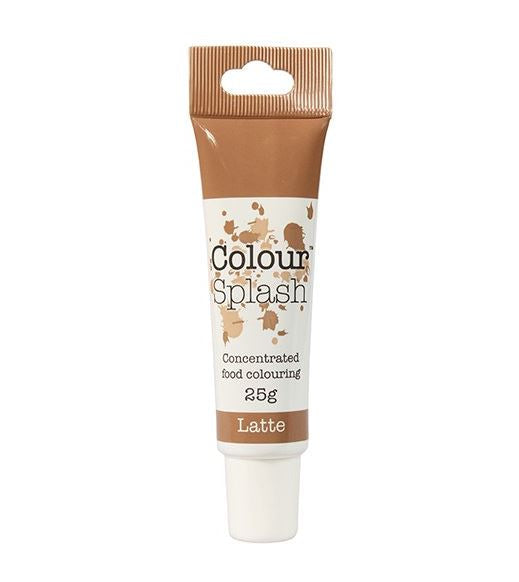 Latte Colour Splash Gel 25g Food Colouring Colour Splash