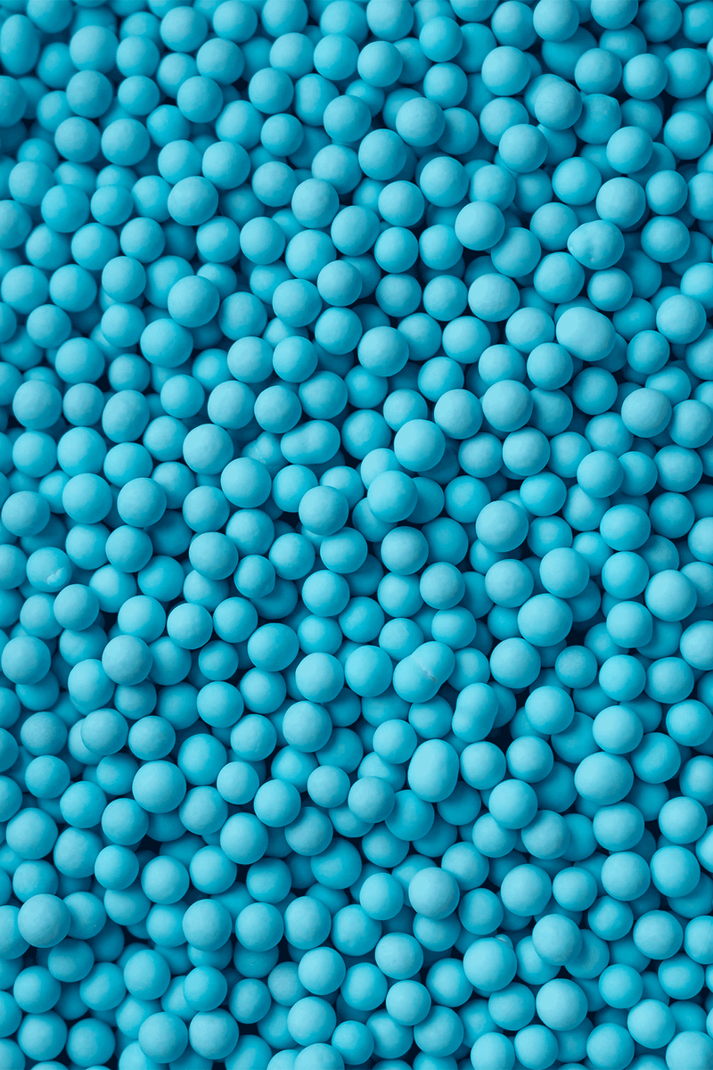 Matt Chocolate Balls - Blue - (Small/6mm) Sprinkles Sprinkly