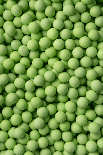 Matt Chocolate Balls - Lime Green - (Large/10mm) Sprinkles Sprinkly