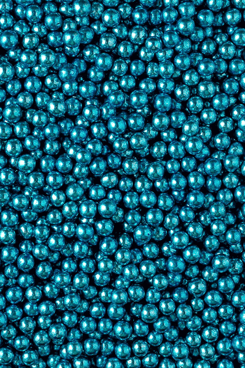 Metallic Pearls - Blue 6mm Sprinkles Sprinkly