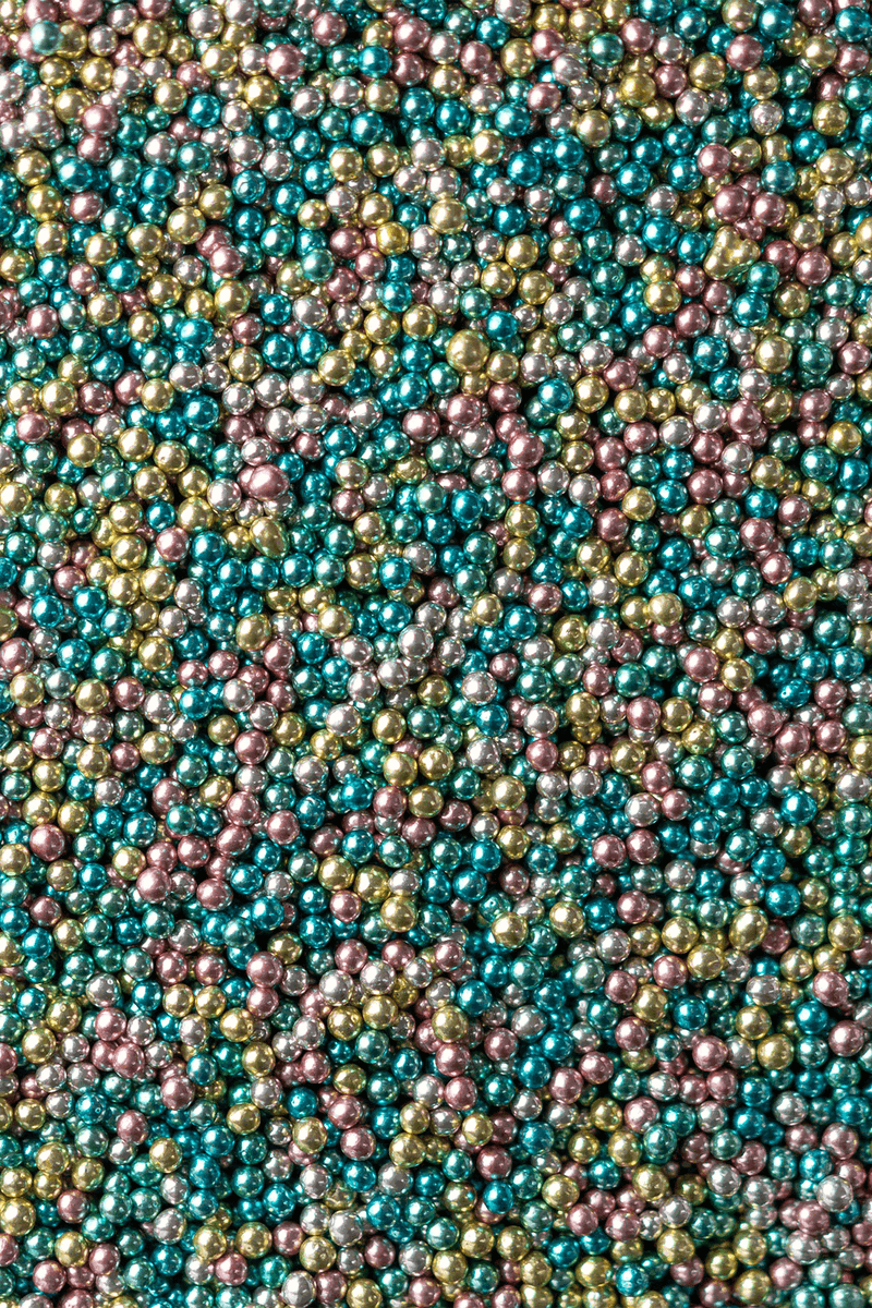 Metallic Pearls - Harlequin 4mm Sprinkles Sprinkly