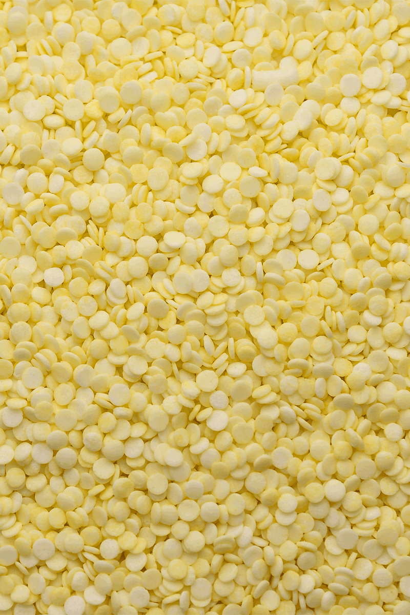 Natural Confetti - Yellow (Vegan) Sprinkles Sprinkly