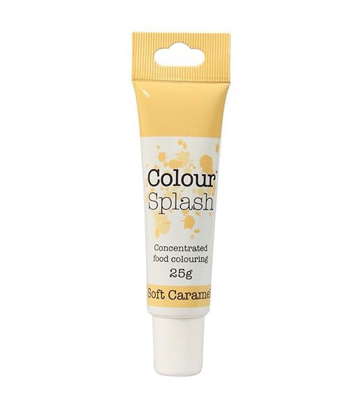 Soft Caramel Colour Splash Gel 25g Food Colouring Colour Splash