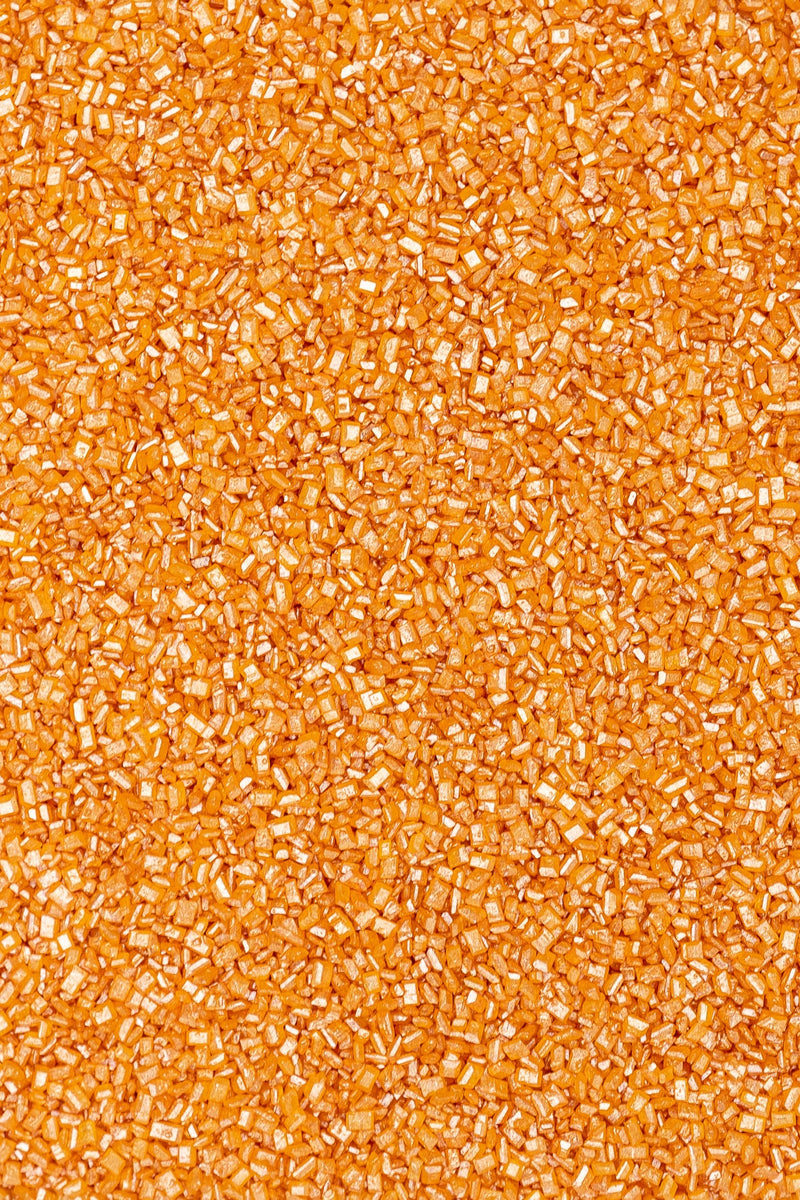 Sparkling Sugar - Orange Sprinkles Sprinkly