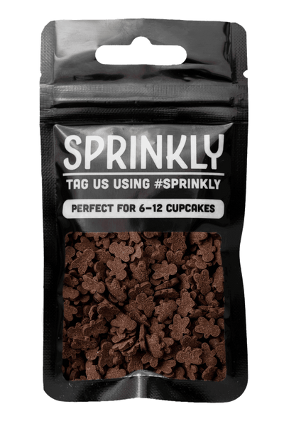 Sprinkle Shapes - Gingerbread Men Sprinkly 