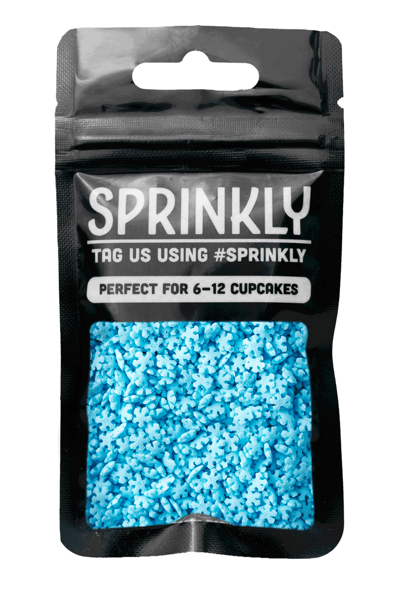 Sprinkle Shapes - Snowflake ❄️ (Blue) Sprinkly 