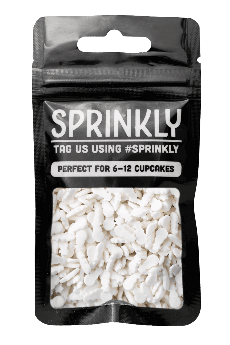 Sprinkle Shapes - Snowmen ⛄️ (White) Sprinkly 