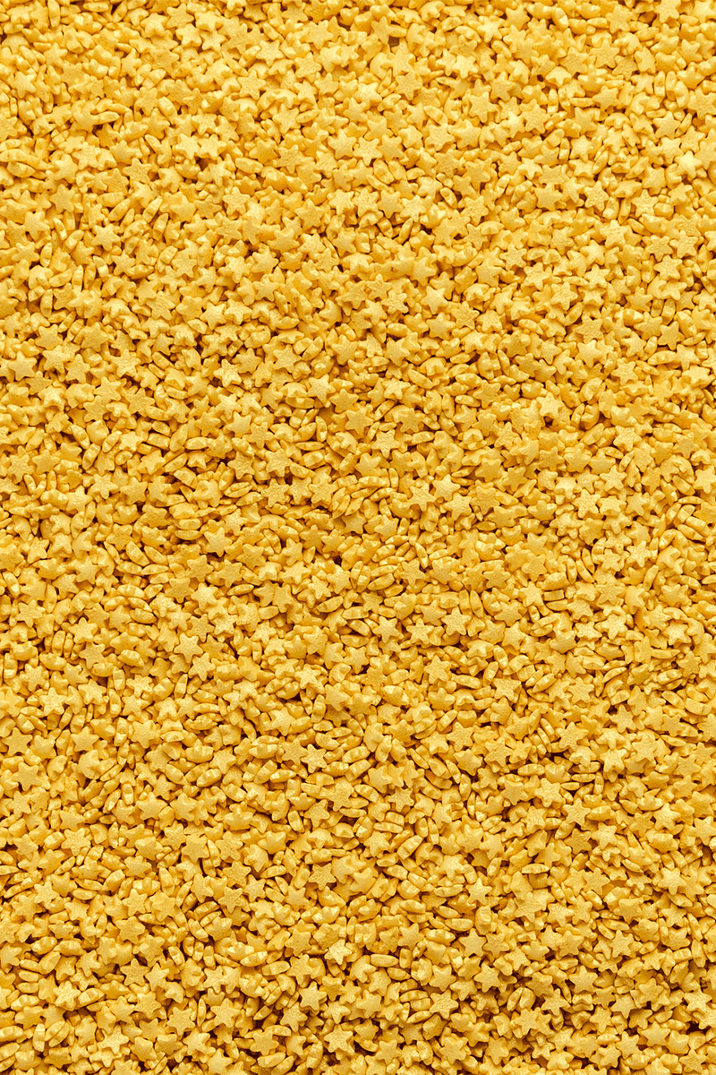 Stars - Glimmer Gold (Mini) Sprinkles Sprinkly