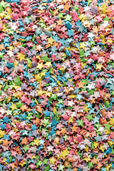 Stars - Glimmer Rainbow Sprinkles Sprinkly