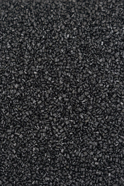 Sugar Crystals - Black Sprinkles Sprinkly