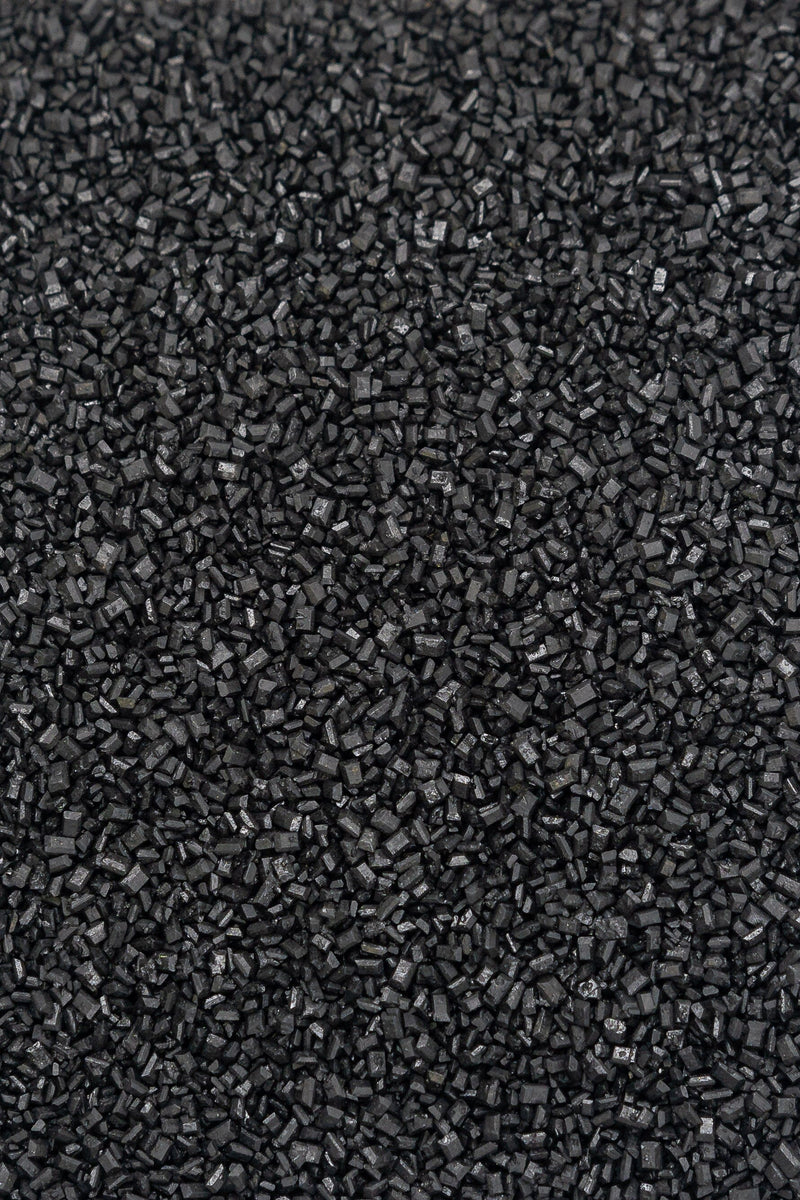 Sugar Crystals - Black Sprinkles Sprinkly