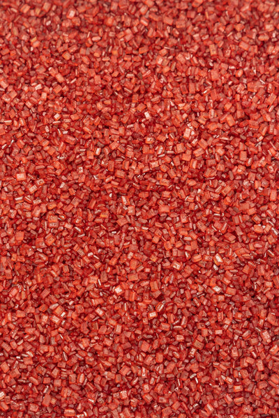 Sugar Crystals - Red Sprinkles Sprinkly