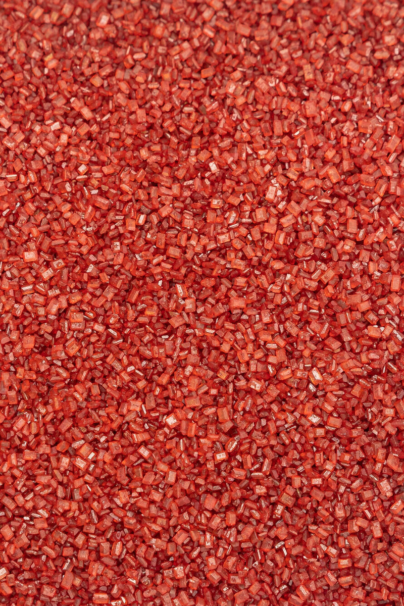 Sugar Crystals - Red Sprinkles Sprinkly