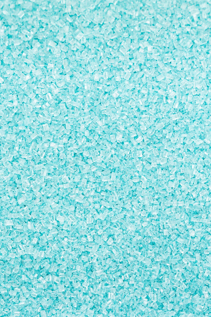 Sugar Crystals - Turquoise Sprinkles Sprinkly