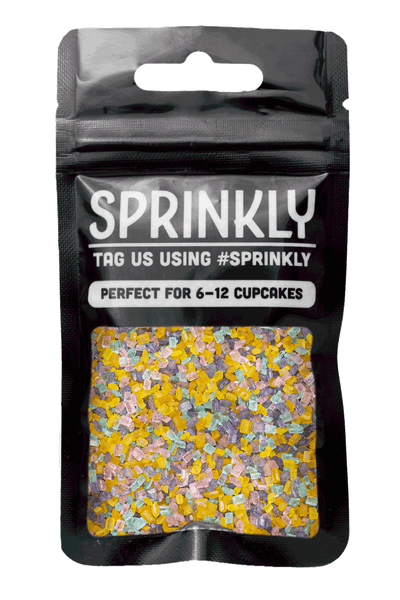 Sugar Crystals - Unicorn Sprinkles Sprinkly 30g Sample Packet