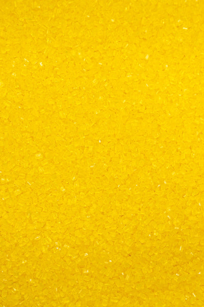 Sugar Crystals - Yellow Sprinkles Sprinkly