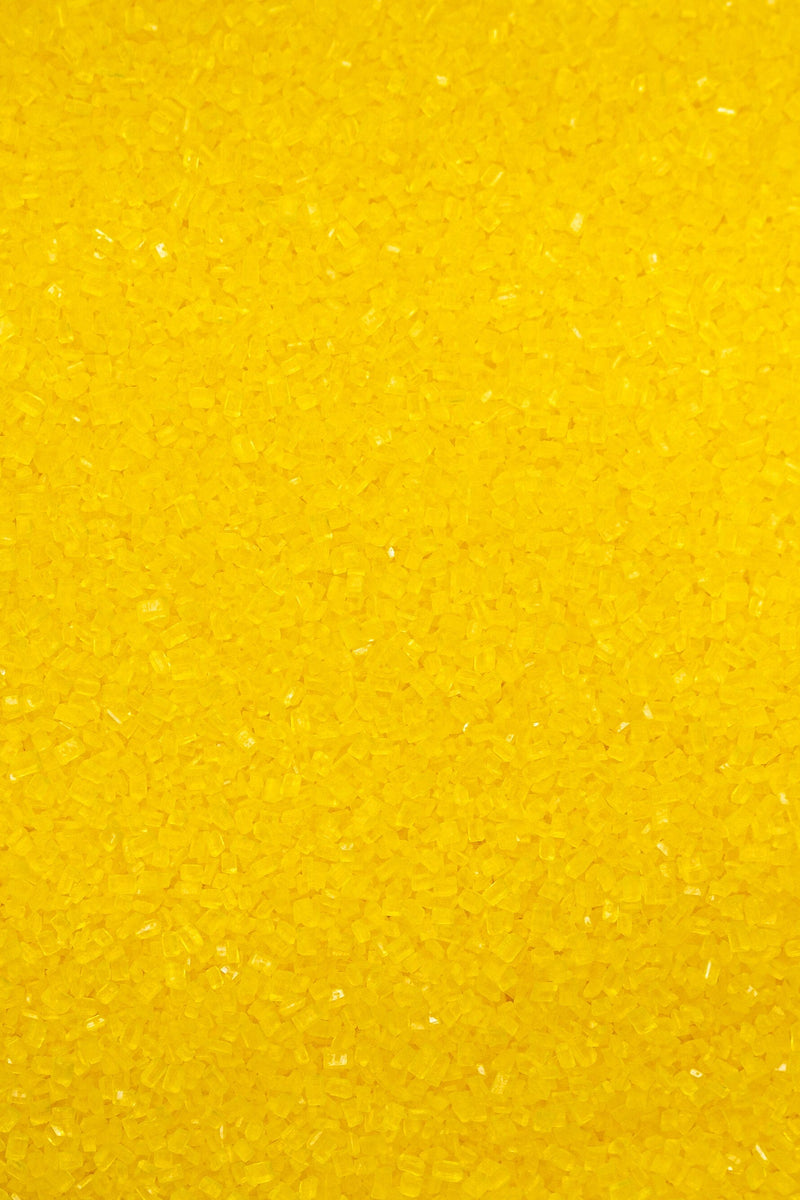 Sugar Crystals - Yellow Sprinkles Sprinkly