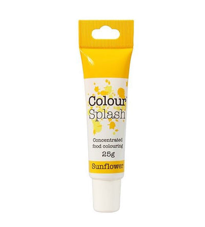 Sunflower Colour Splash Gel 25g Food Colouring Colour Splash